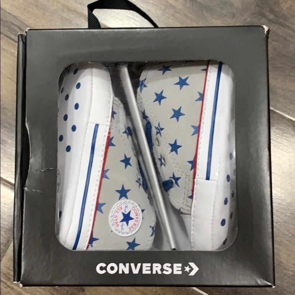 CONVERSE CTAS FIRST STAR HI ASH GREY/COU - Picture 3 of 16